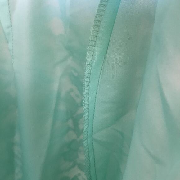 David’s Bridal Teal Short Strapless Lace Dress - Picture 16 of 16